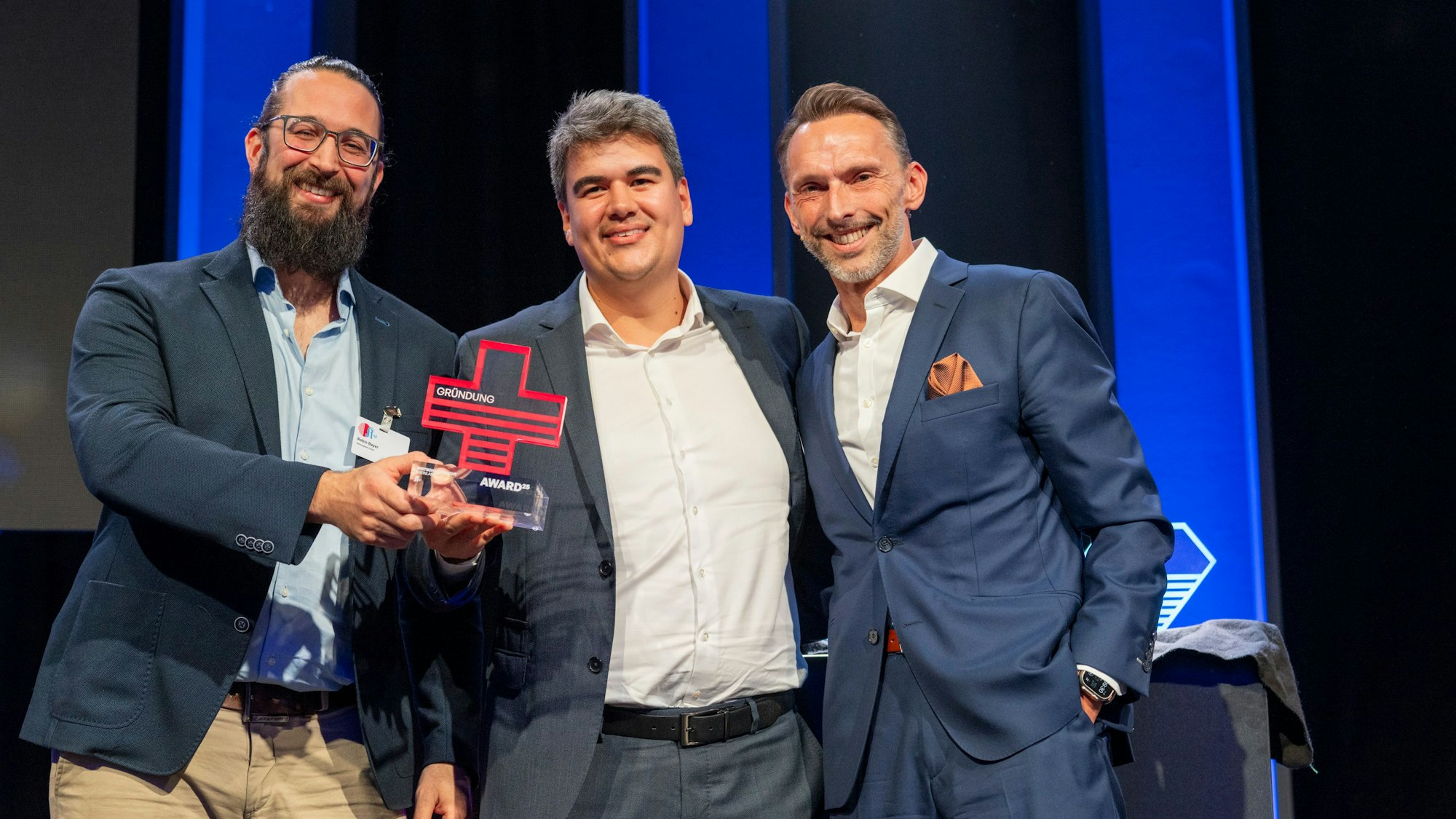 Das Team vom Biotechnologie-Start-up Detechgene freut sich über die Auszeichnung in der Kategorie Gründung.