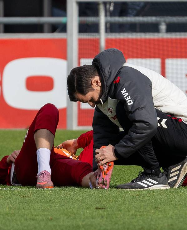 Said El Mala wird am Mittwoch (5. November 2025) im FC-Training behandelt.