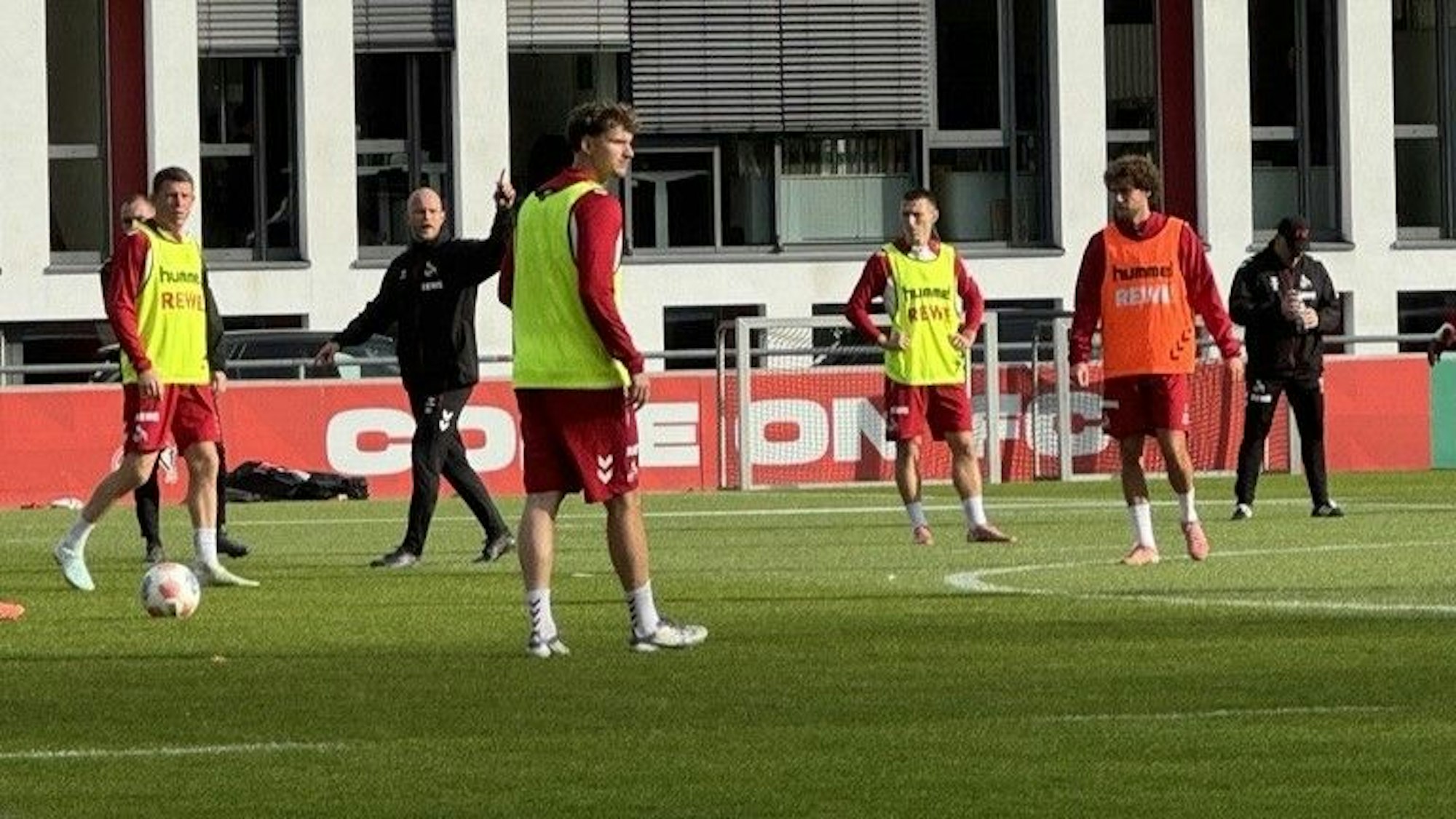 Rav van den Berg beim 1. FC Köln im Training.