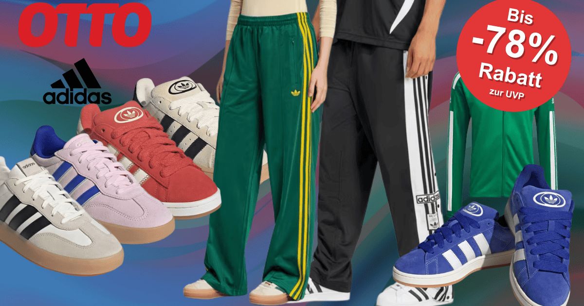 adidas Spitzen Rabatte bei OTTO: Jetzt bis -78% auf adidas ...