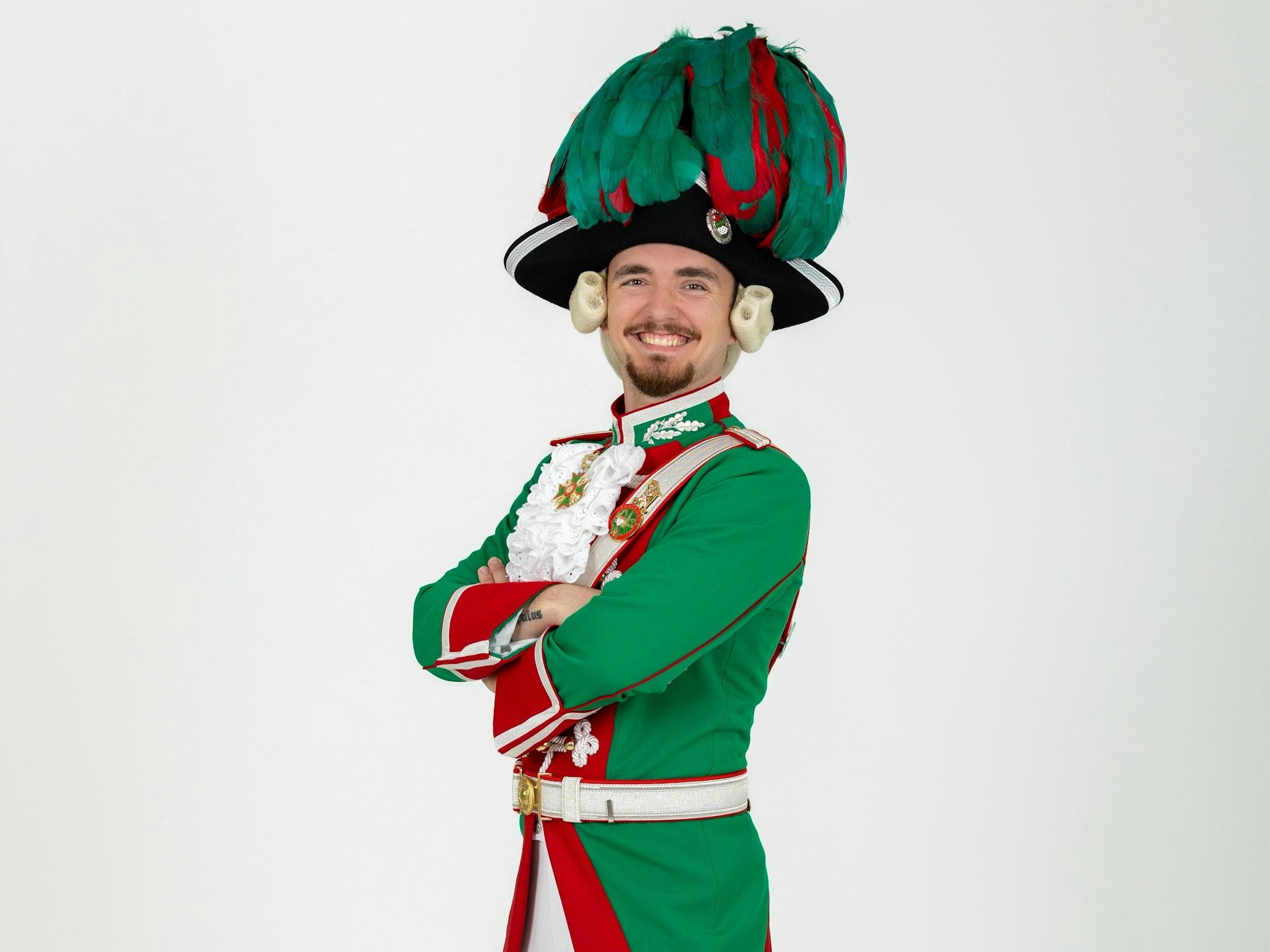 Altstädter-Tanzoffizier Robin Gilde.