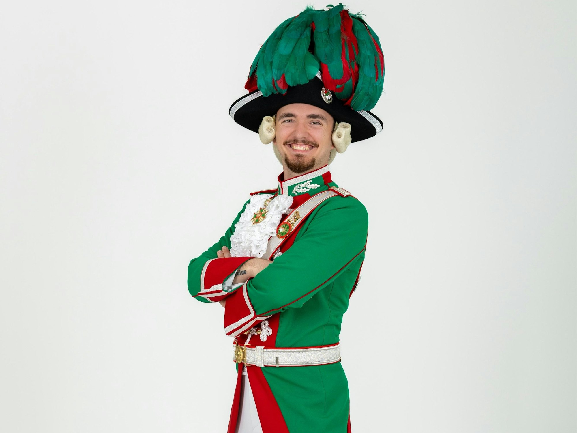 Altstädter-Tanzoffizier Robin Gilde.