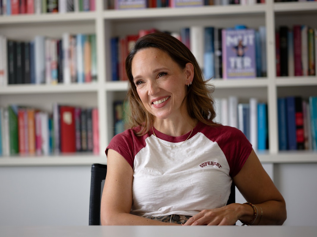 Carolin Kebekus bei einem Interview