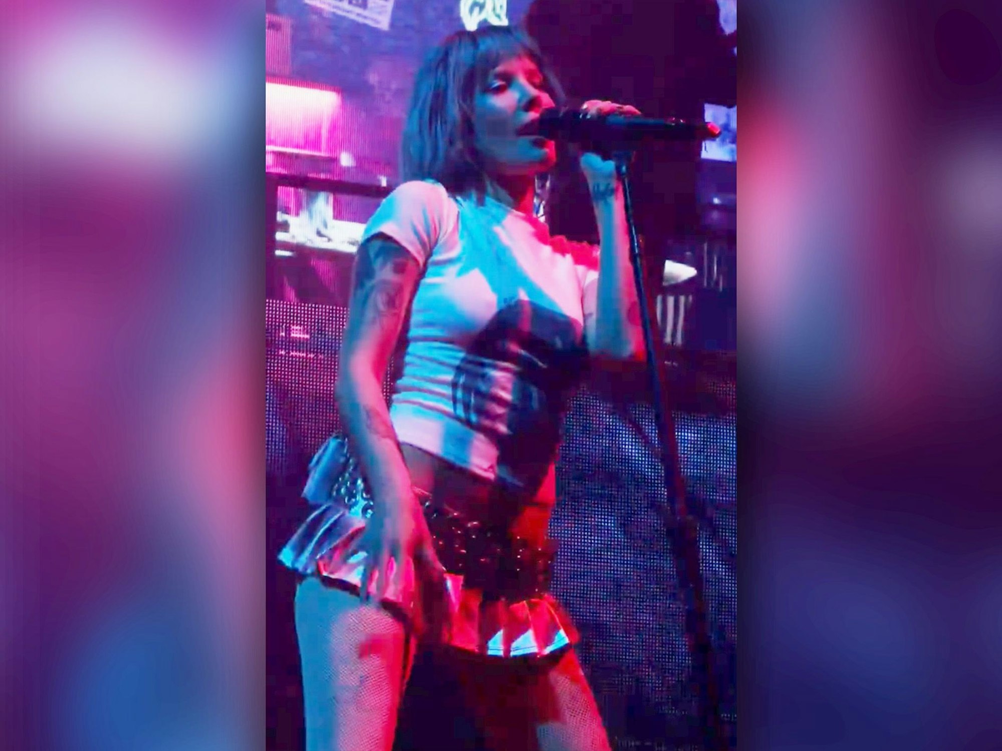 Bei einem Konzert von Halsey (Archivfoto) kam es zu einem Ekel-Moment.