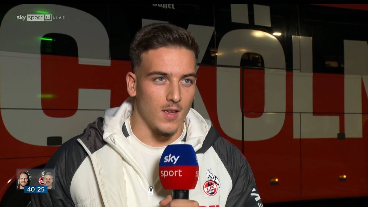 Said El Mala im Interview bei Sky vor dem FC-Derby bei Borussia Mönchengladbach.