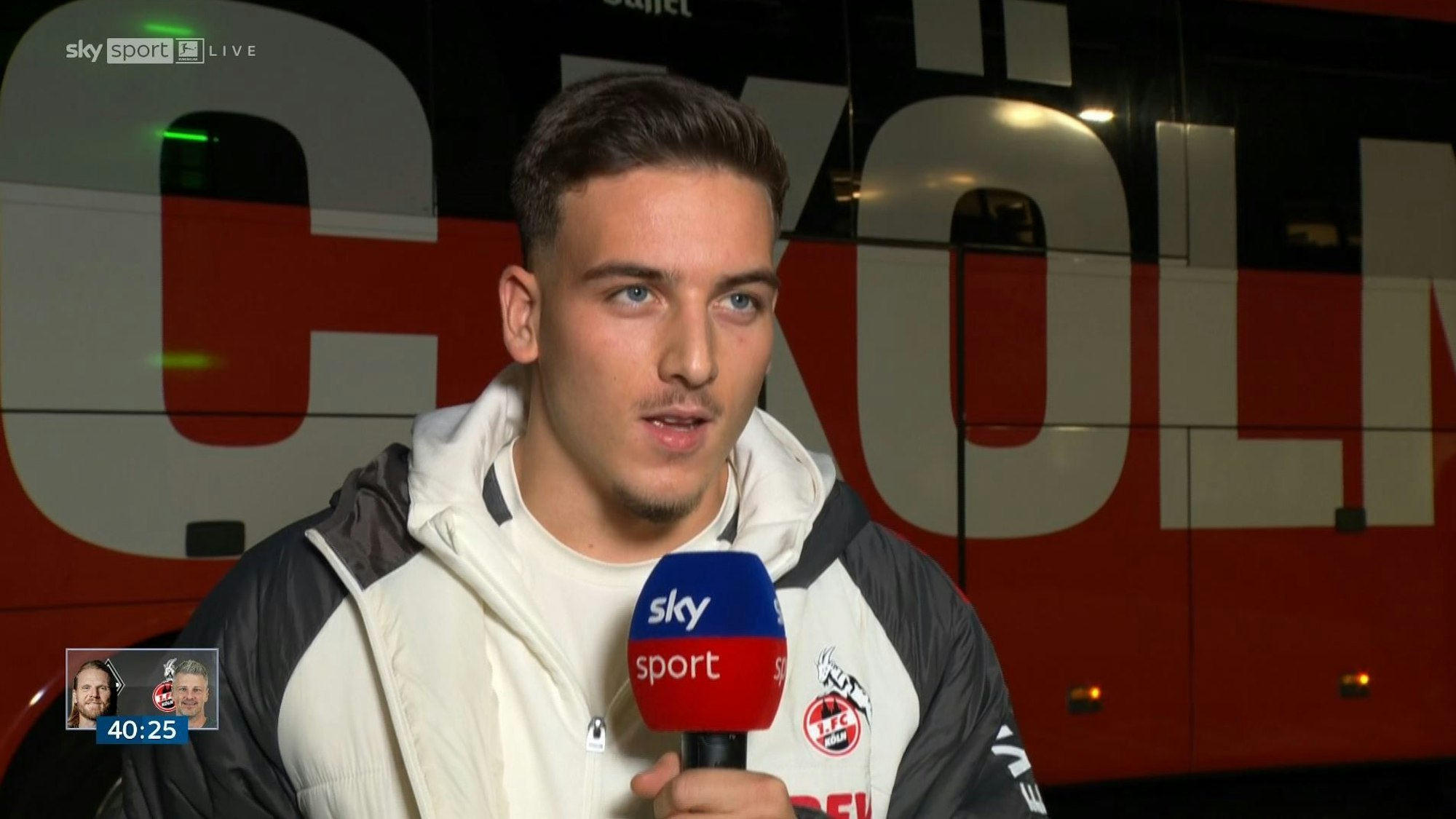 Said El Mala im Interview bei Sky.