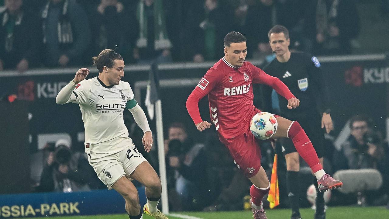 Said El Mala und Rocco Reitz im Derby.