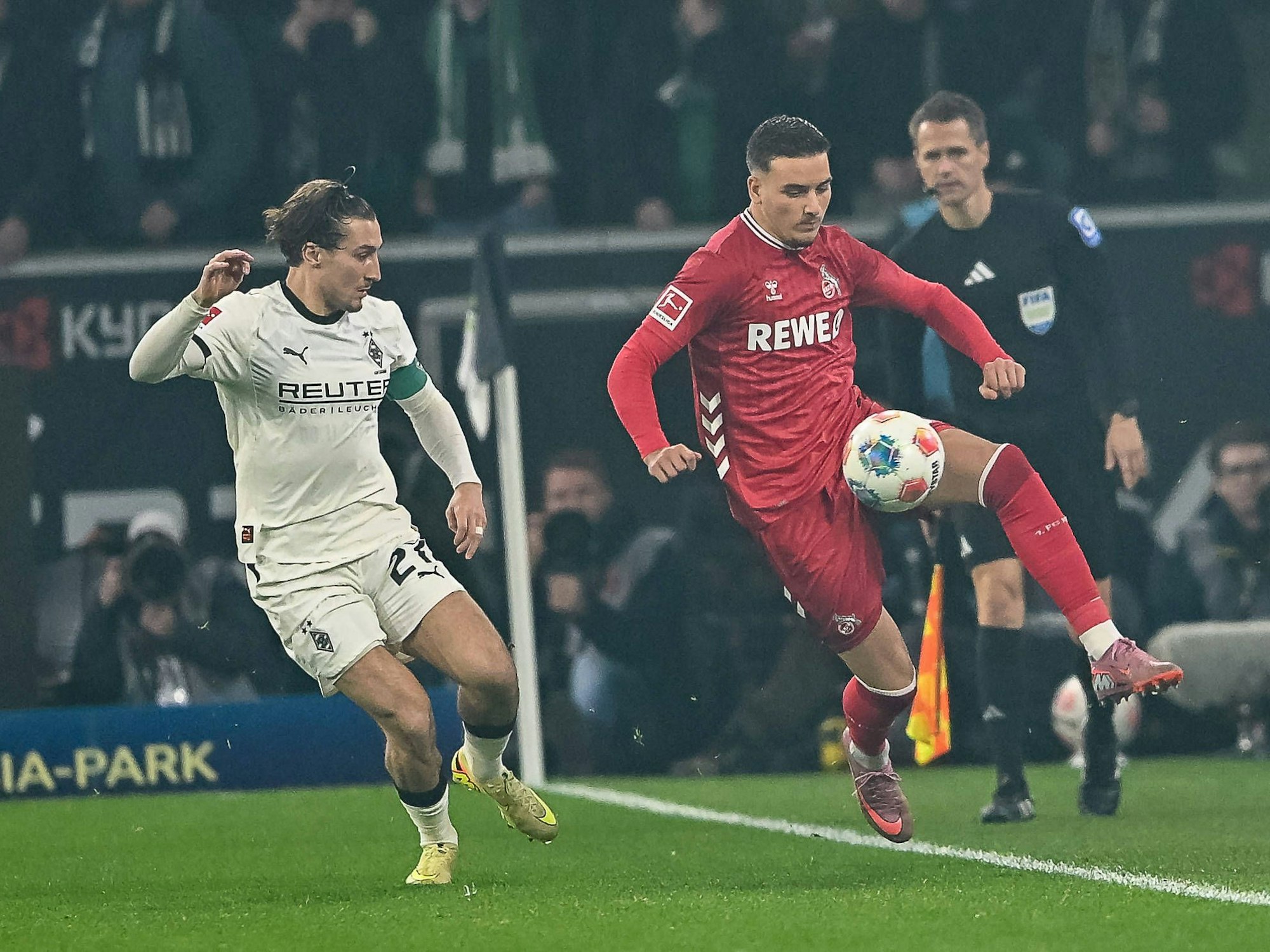 Said El Mala und Rocco Reitz im Derby.