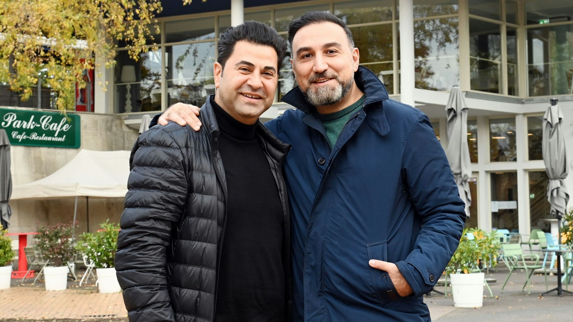 Die neuen Betreiber des Parkcafés sind die Chefs des Clubs Reineke Fuchs: Alireza Farahzadi (li.) und Omid Bayat