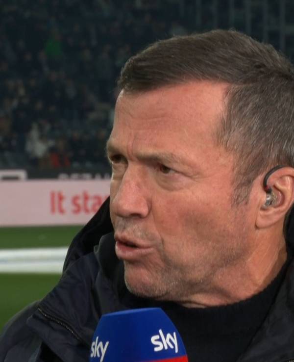 Lothar Matthäus und spricht bei Sky.