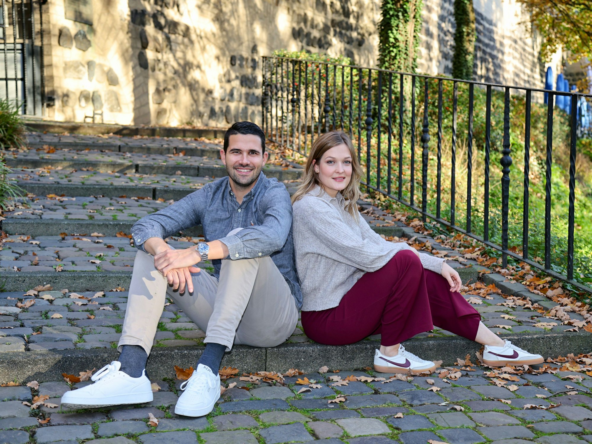 Prinz Niklas I. mit seiner Freundin Katrin.