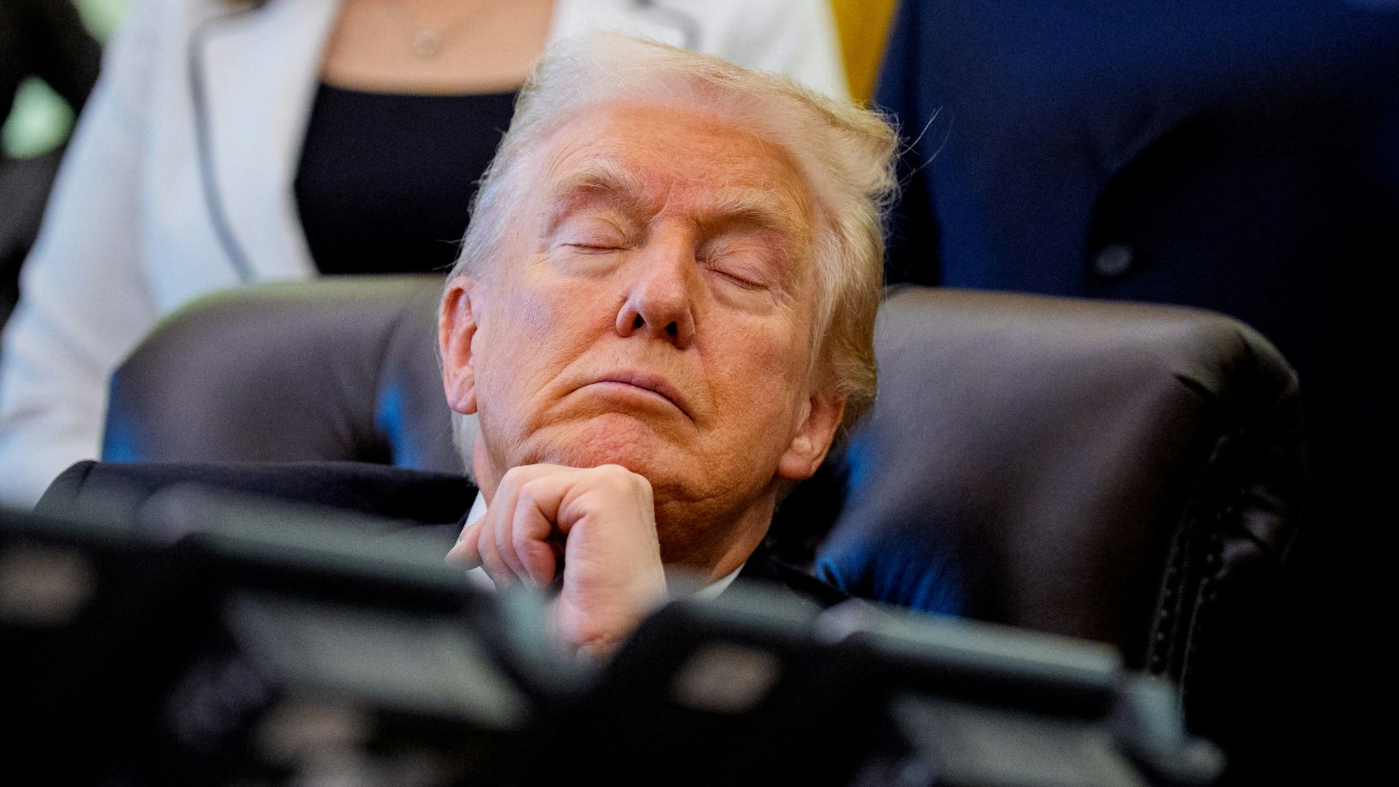 Donald Trump, der müde Präsident von Amerika?