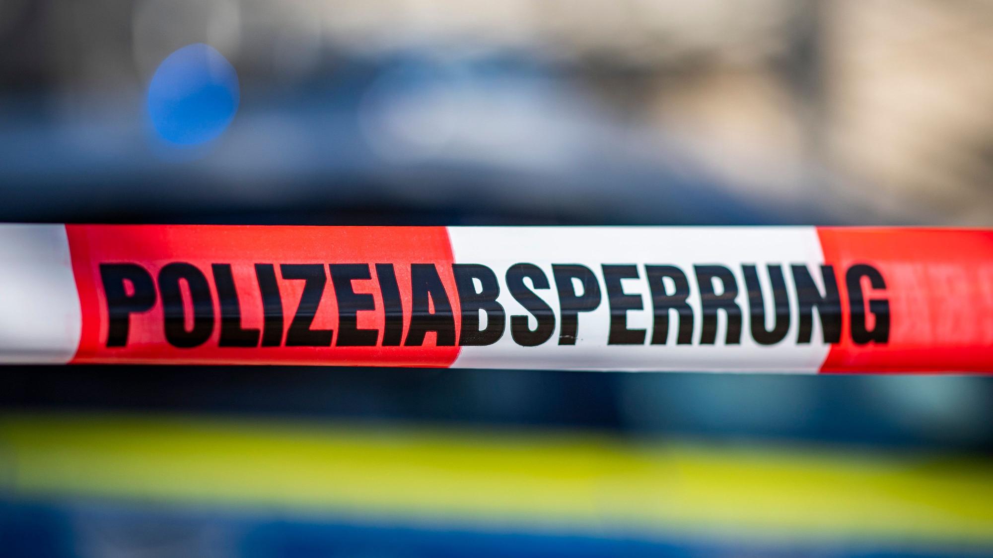 Absperrband der Polizei