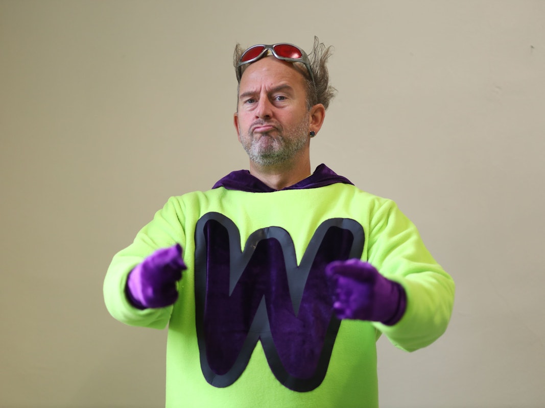 TV-Star Tom Lehel als Wichtelmann.