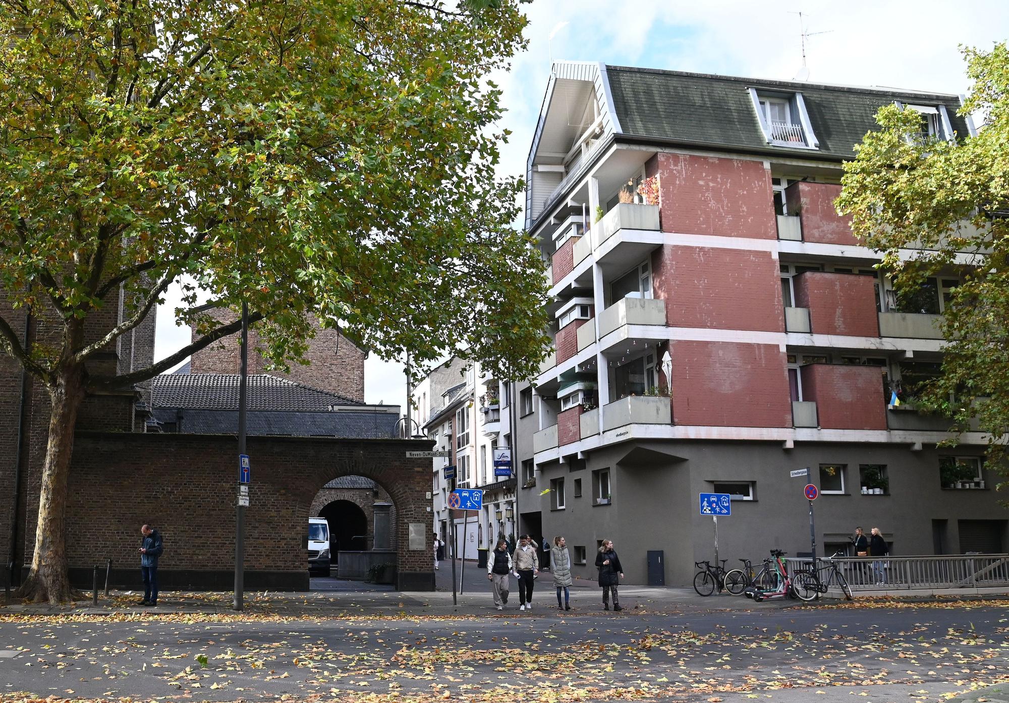 Das Wohnhaus in der Schwalbengasse 2a in Köln
