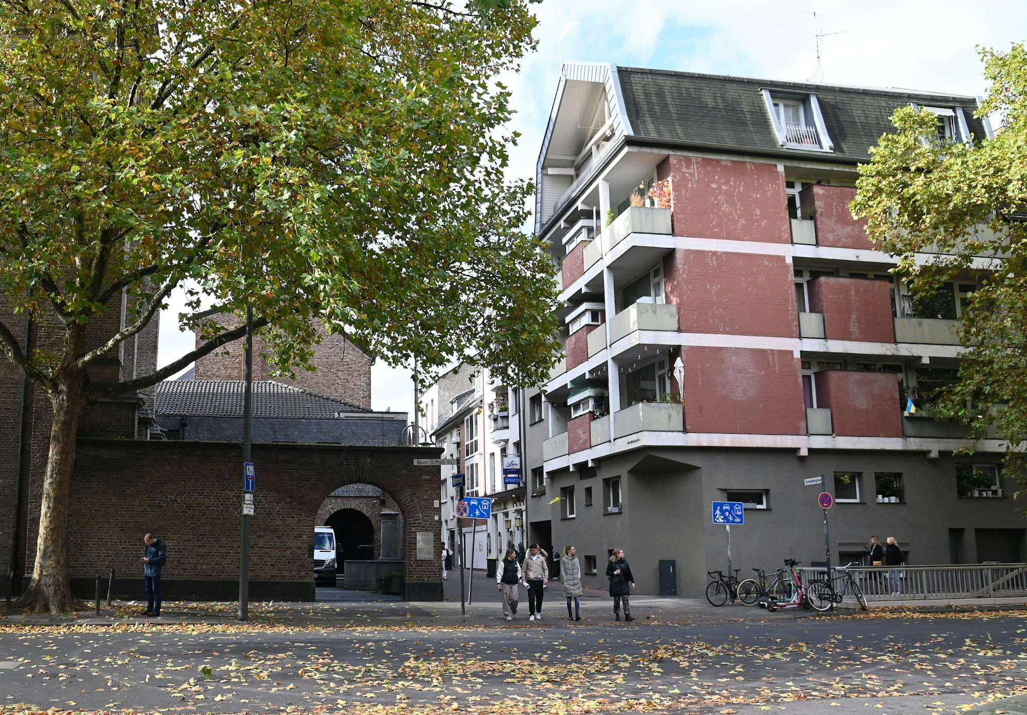 Das Wohnhaus in der Schwalbengasse 2a in Köln