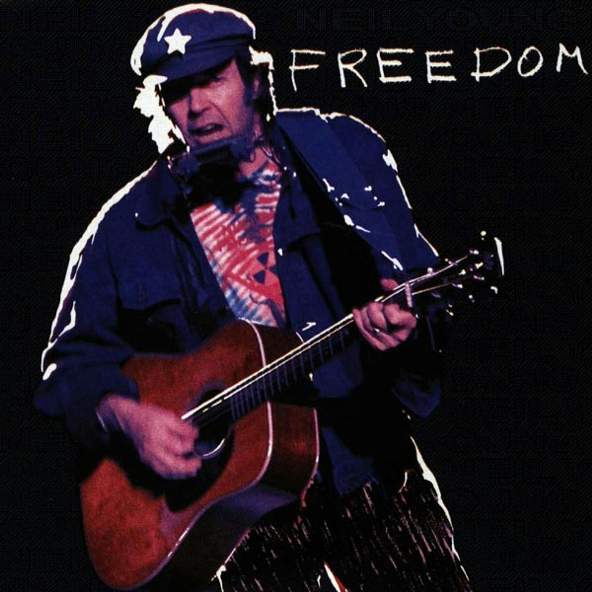 Mit „Freedom“ (1989) und der Leadsingle „Rockin' in The Free World“ kehrte Neil Young nach einigen schwächeren Alben spektakulär zurück. (Bild: Warner Music)