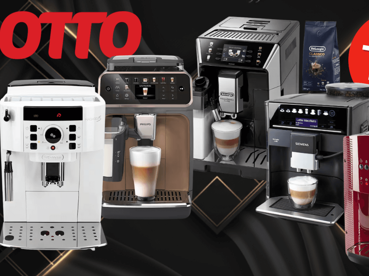Auf dem Bild sind unterschiedliche Kaffeevollautomaten zu sehen.