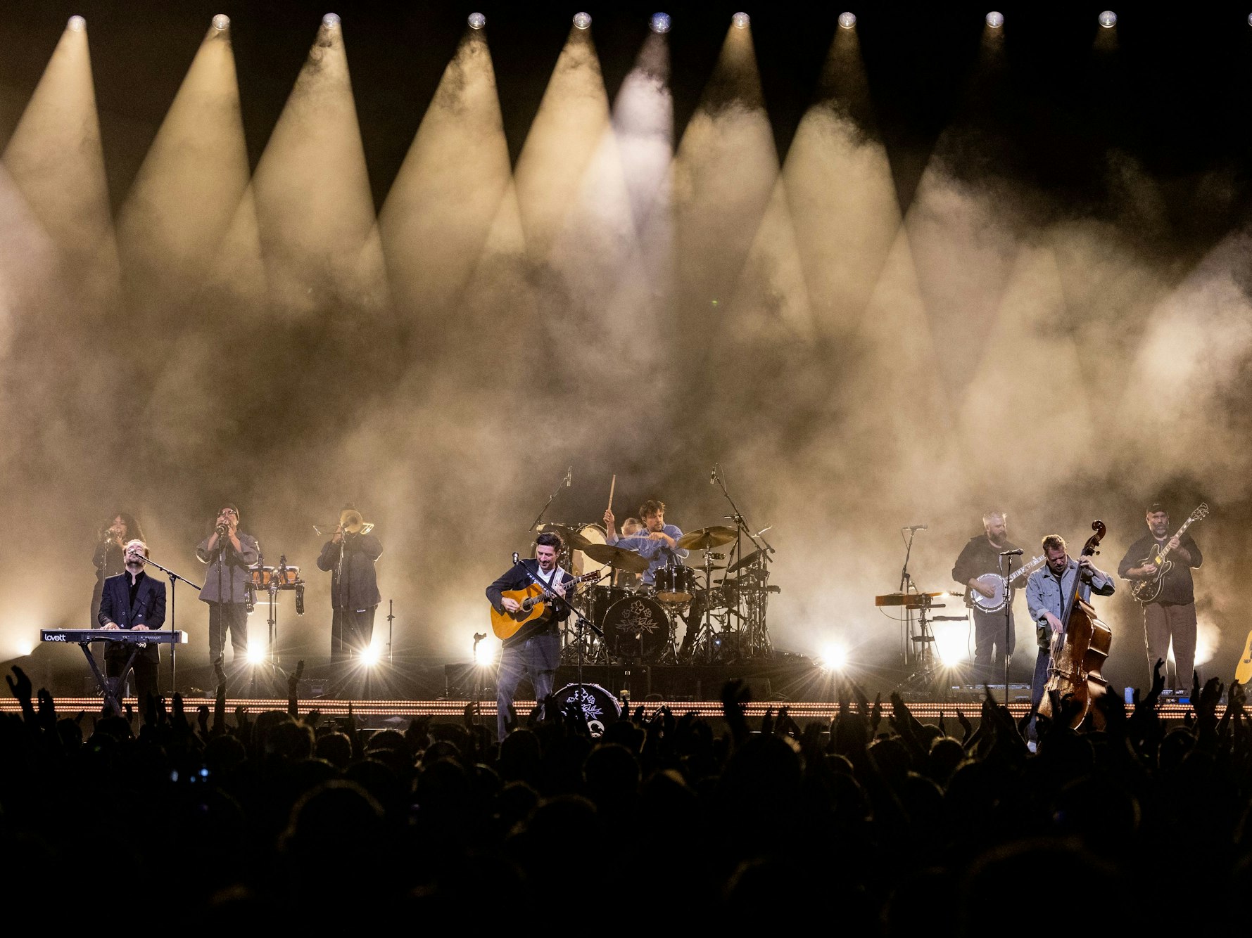 Konzert von Mumford & Sons in der Lanxess-Arena.
