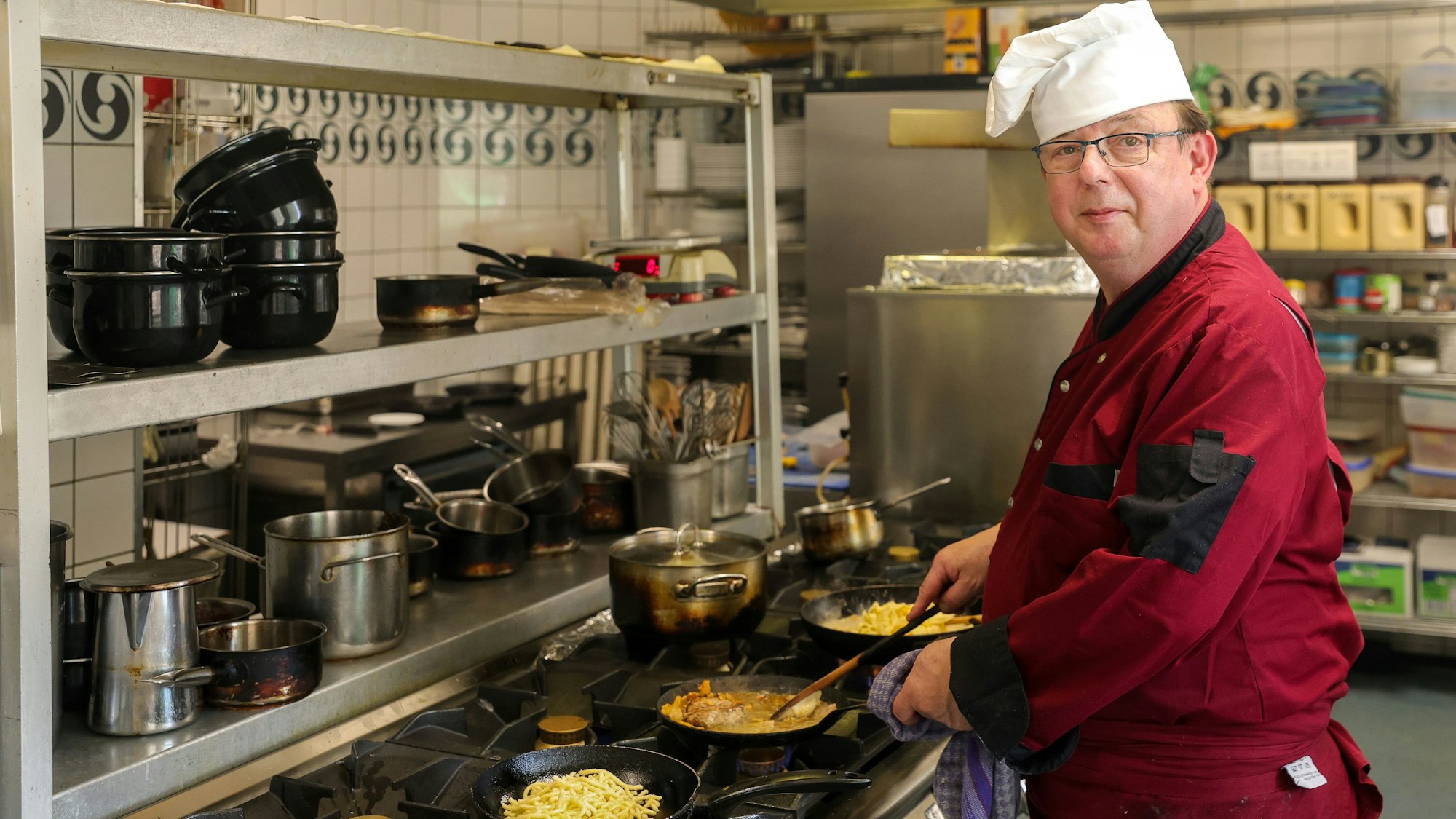 Wolfgang Pöttgen ist seit 1996 der Restaurant-Chef.