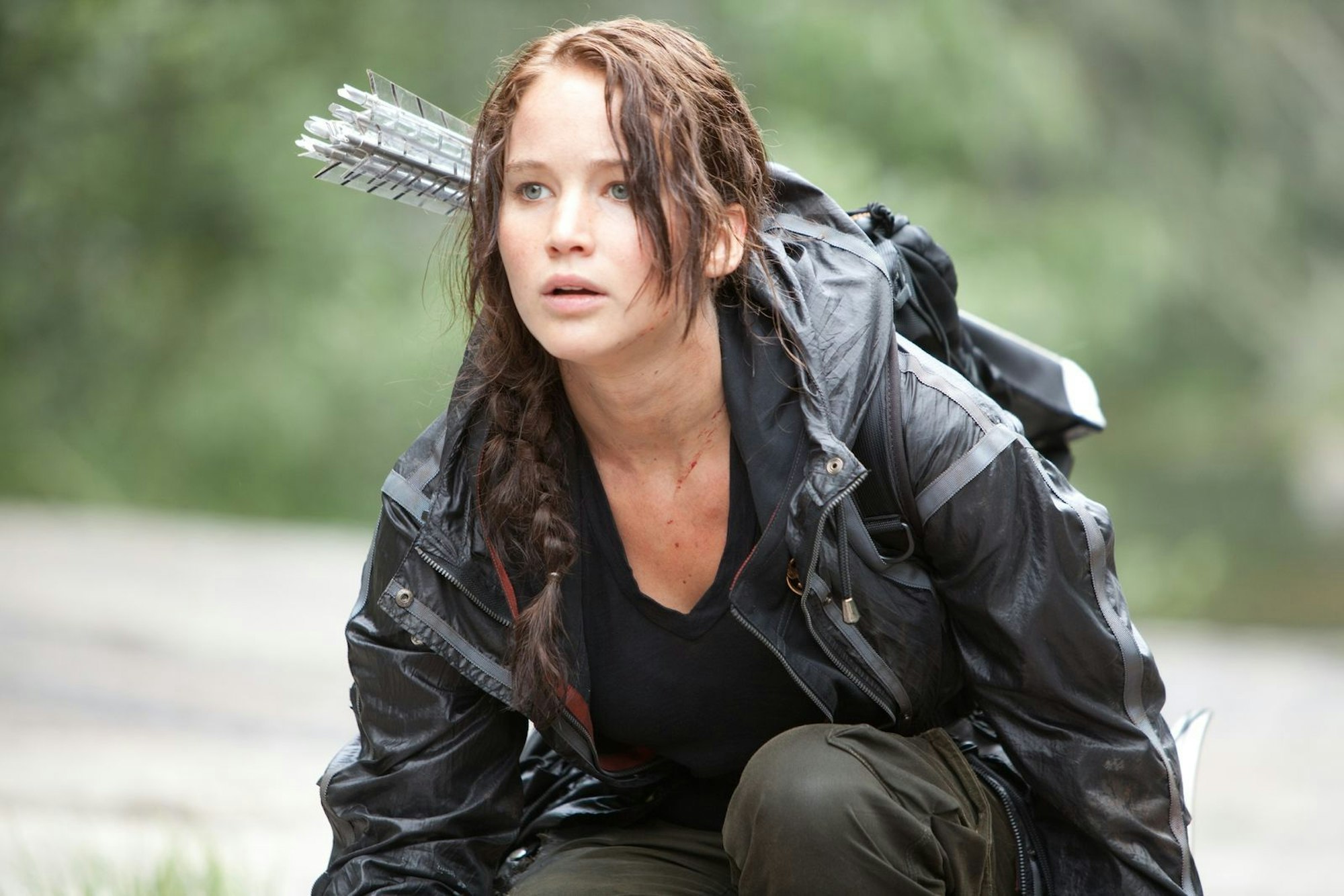 2012 ging es los mit den „Hungerspielen“: Jennifer Lawrence übernahm in der Buchverfilmung um den fiktiven Staat Panem die Hauptrolle der Katniss Everdeen. (Bild: Studiocanal)