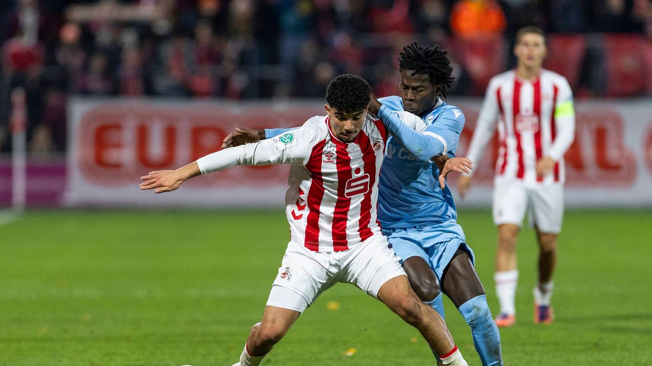 Fayssal Harchaoui im Spiel gegen Union Luxemburg.