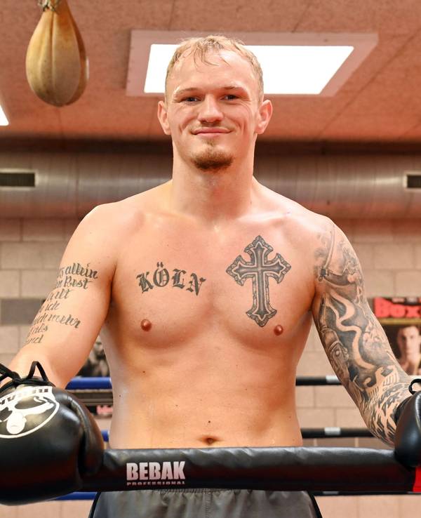 Porträt des Kölner Boxers Gregor Soenius.