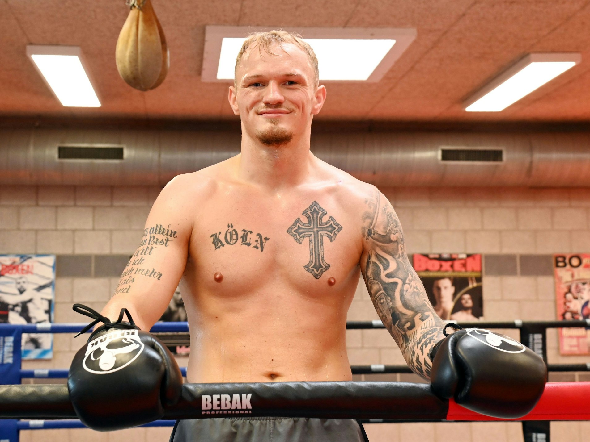 Porträt des Kölner Boxers Gregor Soenius.