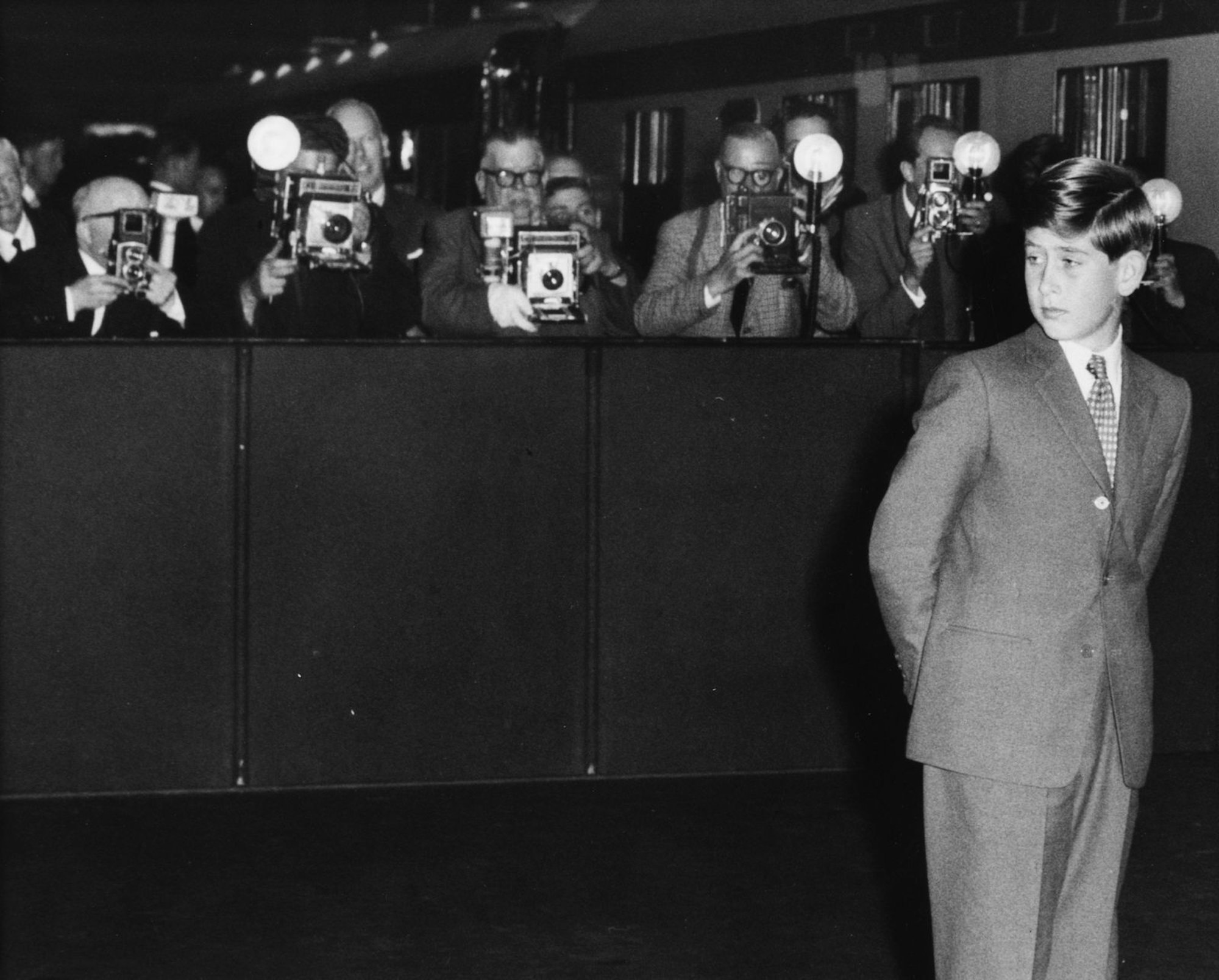 Als Teenager schon im Rampenlicht - und nicht glücklich: Charles wurde von seinen Mitschülern gemobbt. (Bild: Roger Jackson/Central Press/Getty Images)