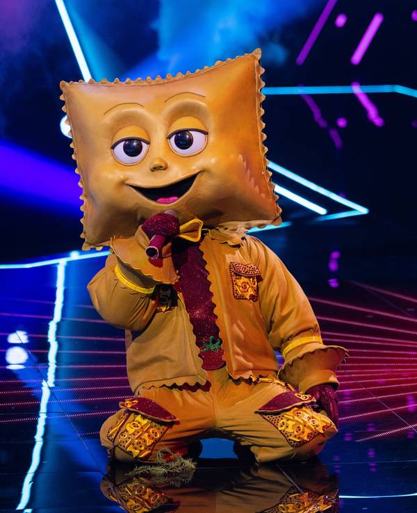 „Rave-Ioli“ bei der Auftaktshow von „The Masked Singer“.