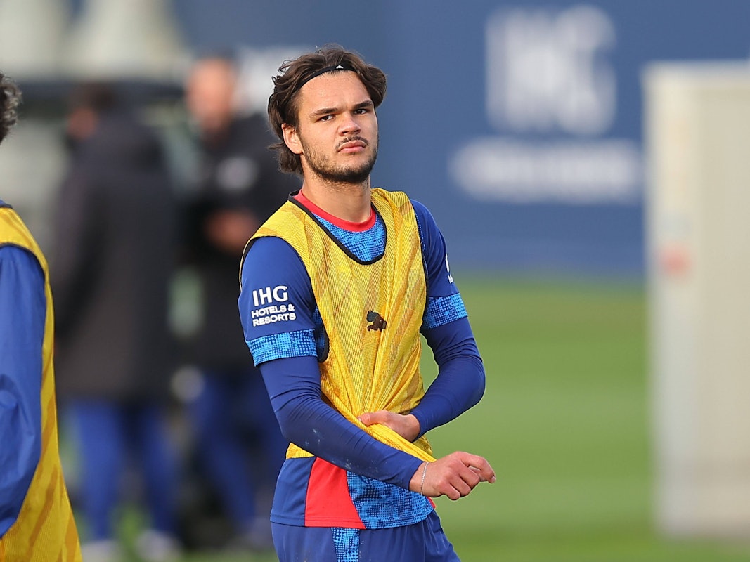 Max Finkgräfe kann aich aktuell nur im Training von RB Leipzig zeigen.