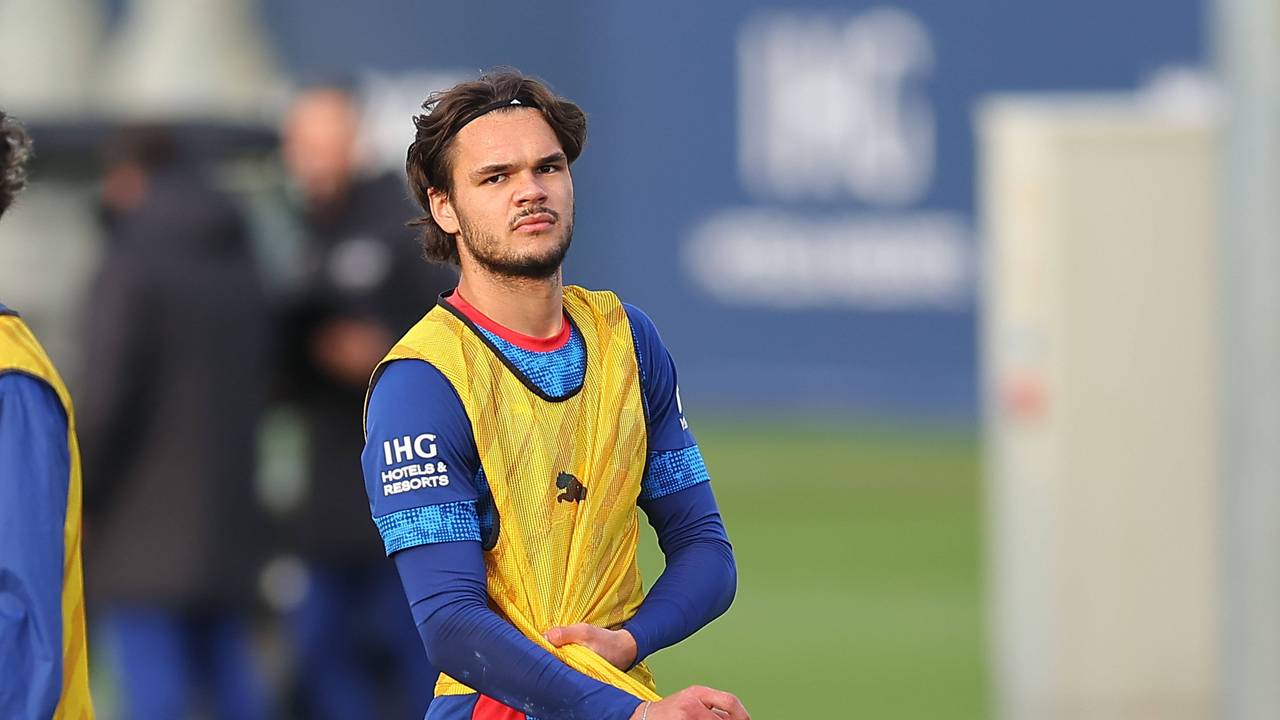 Max Finkgräfe kann aich aktuell nur im Training von RB Leipzig zeigen.