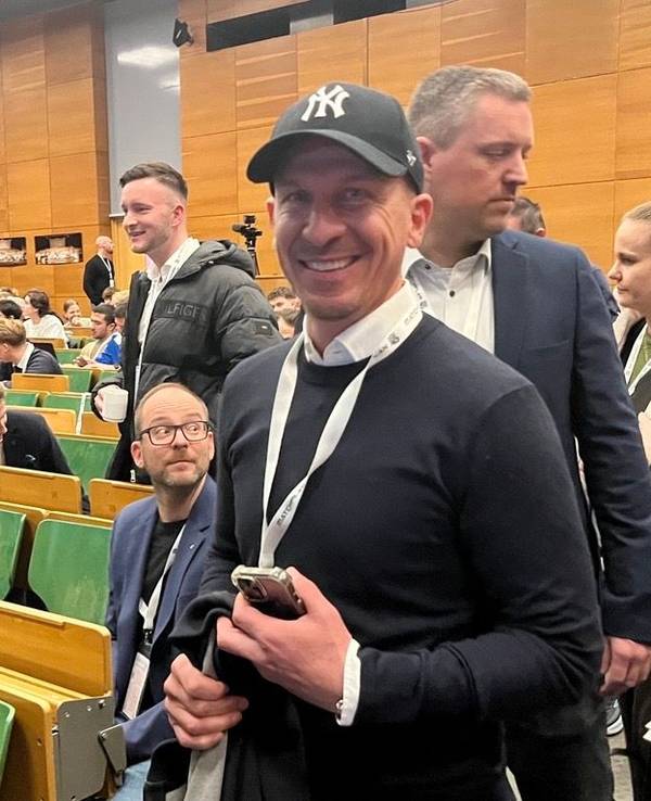 Gerhard Struber bei einer Veranstaltung in der Deutschen Sporthochschule Köln.