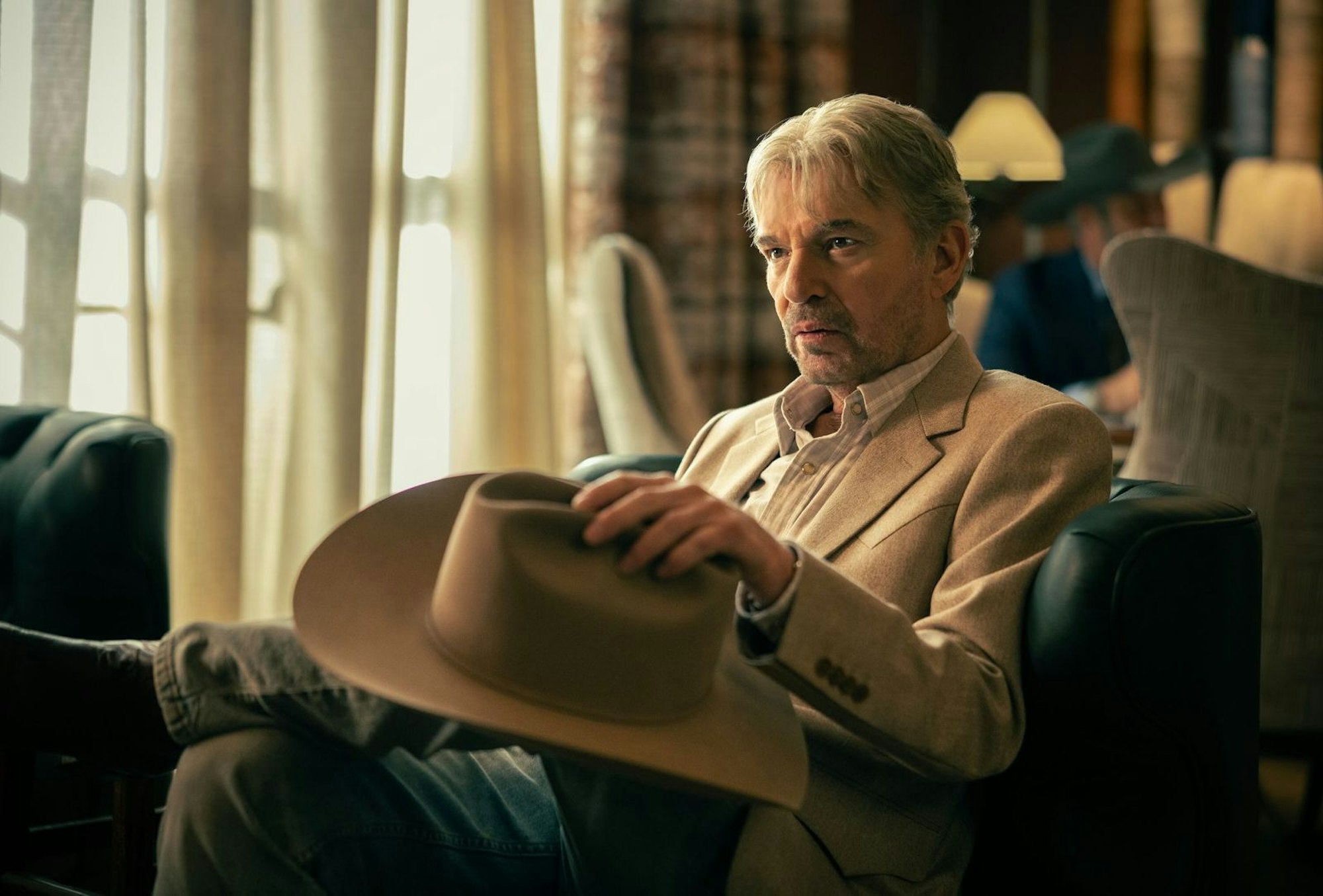 Hart im Nehmen, hart im Geben: Billy Bob Thornton ist der beste Grund, sich auf die neue Staffel „Landman“ zu freuen. (Bild: Paramount+)