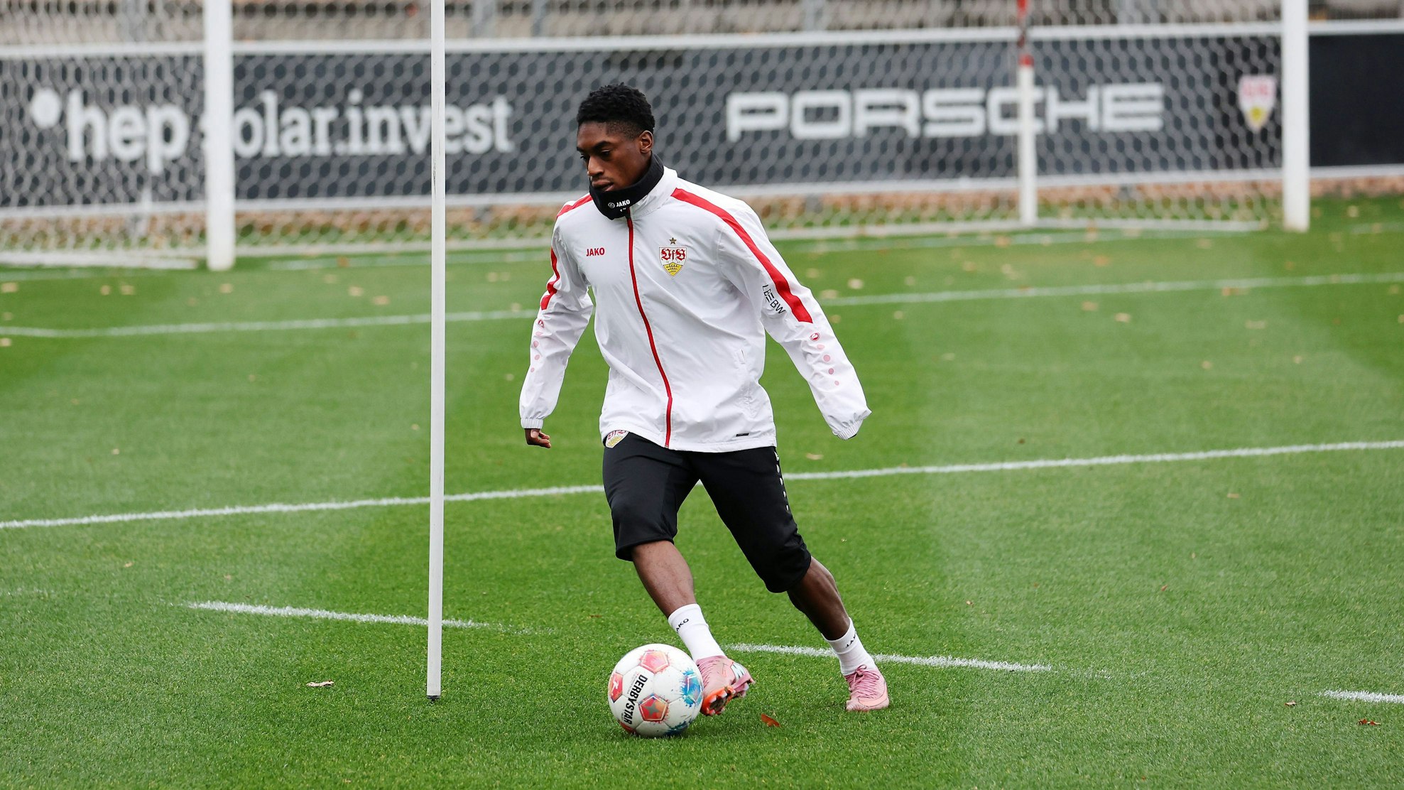 Wieder am Ball: Justin Diehl will beim VfB endlich durchstarten.