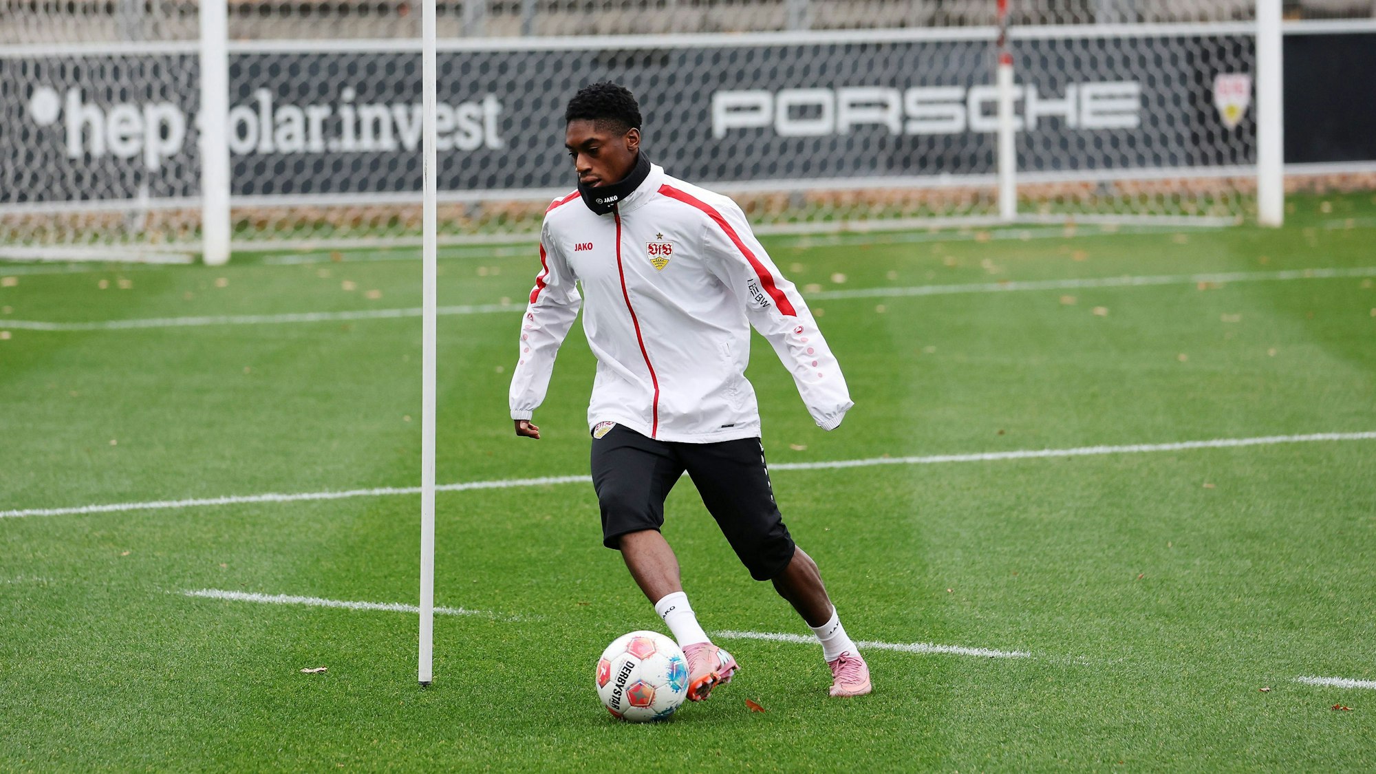 Wieder am Ball: Justin Diehl will beim VfB endlich durchstarten.