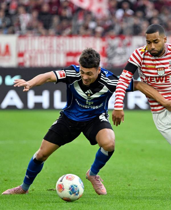 Linton Maina im Spiel gegen den HSV