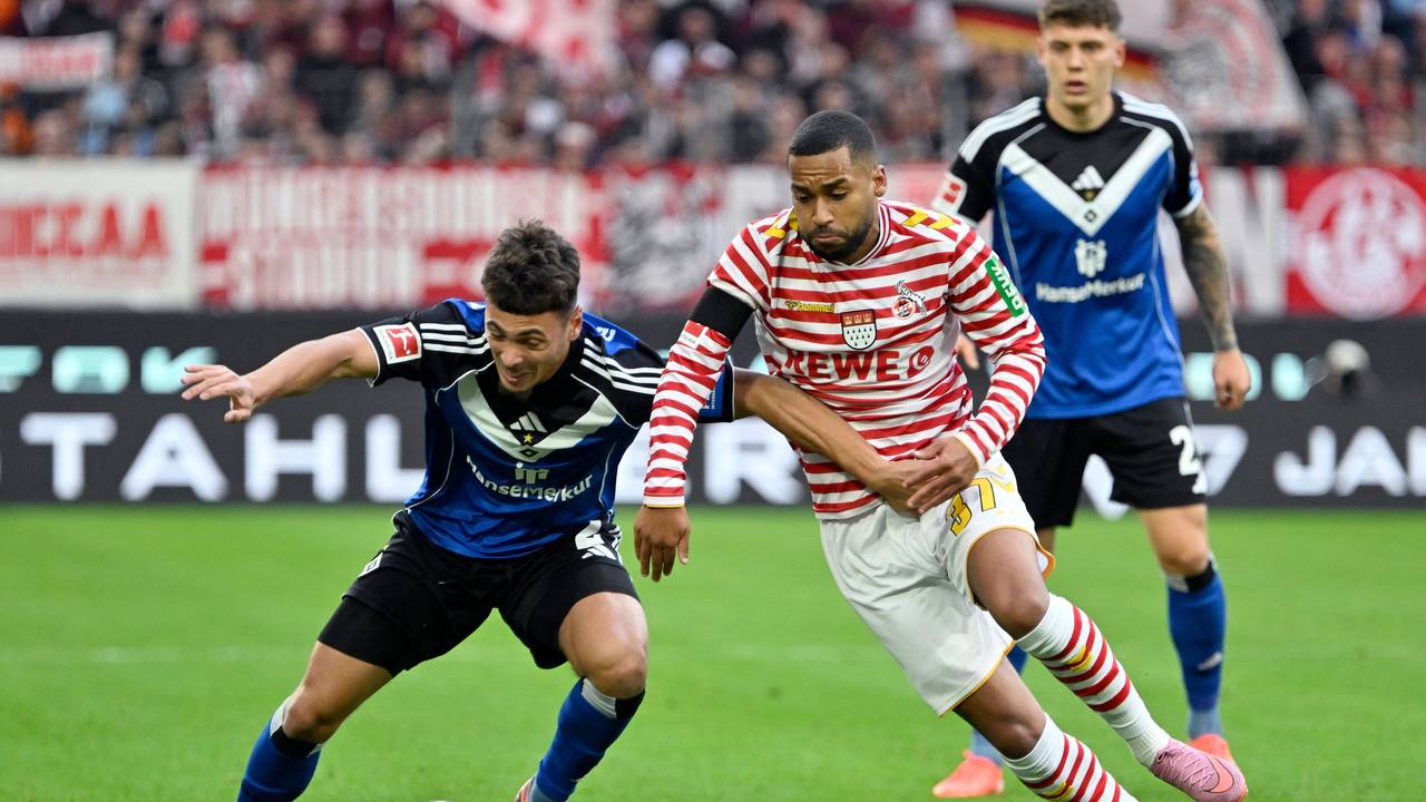 Linton Maina im Spiel gegen den HSV