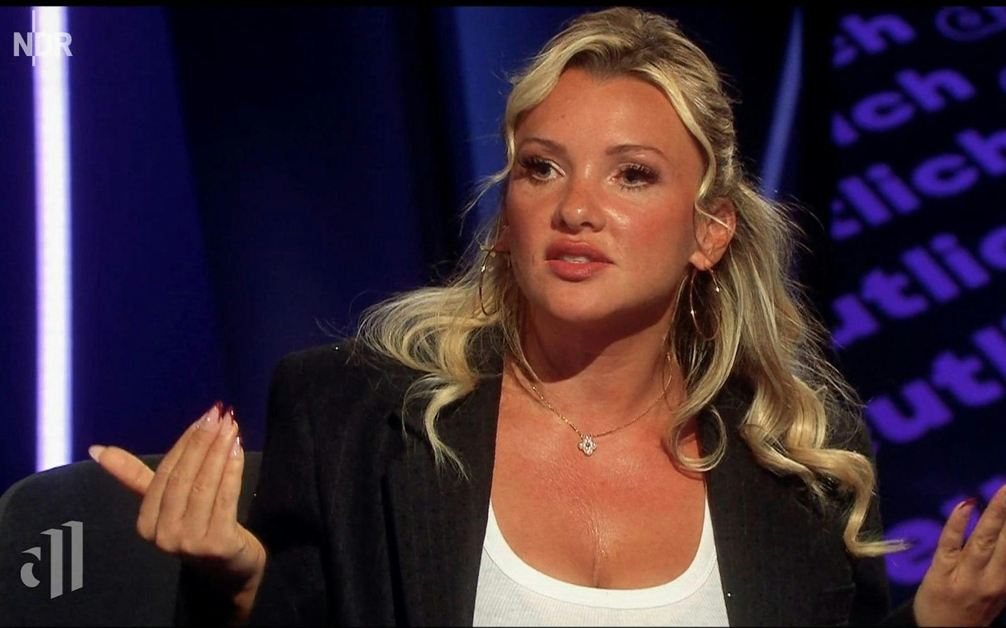 Evelyn Burdecki wünscht sich eigene Kinder. (Bild: NDR)