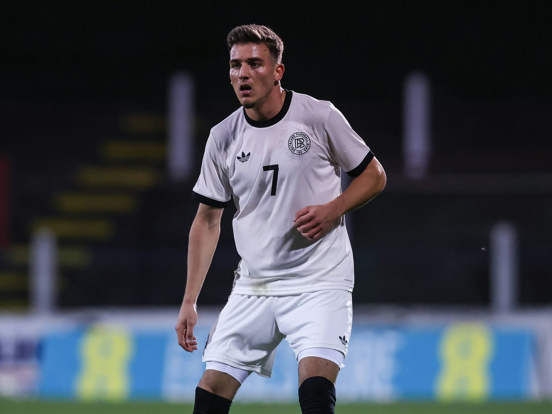 Said El Mala im Trikot der Deutschen Nationalmannschaft.