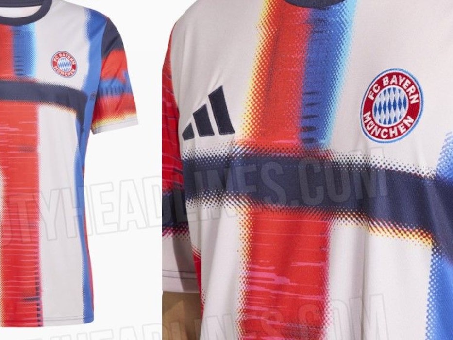 Das mutmaßlich kommende Aufwärmleibchen des FC Bayern macht im Netz die Runde.