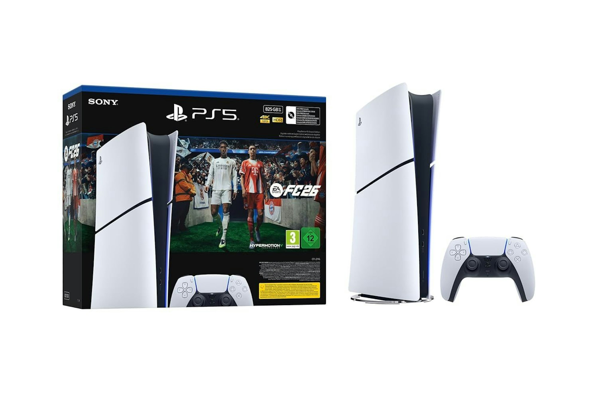 PS5 Digital Slim mit EA Sports FC 26