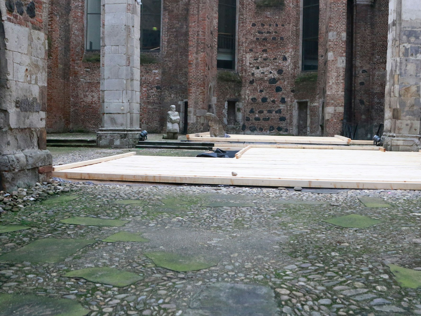 Die Gedenkstätte St. Alban ist in die Jahre gekommen.