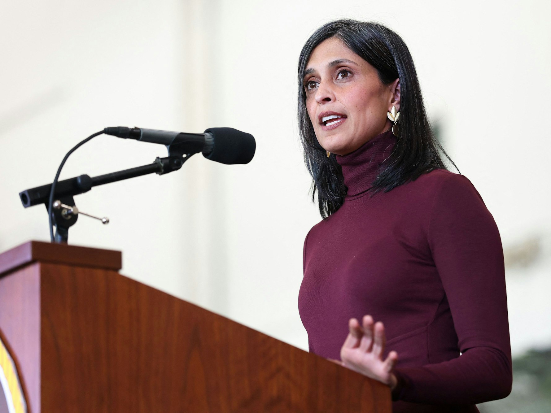 Usha Vance wurde ohne Ehering gesichtet (Archivfoto)