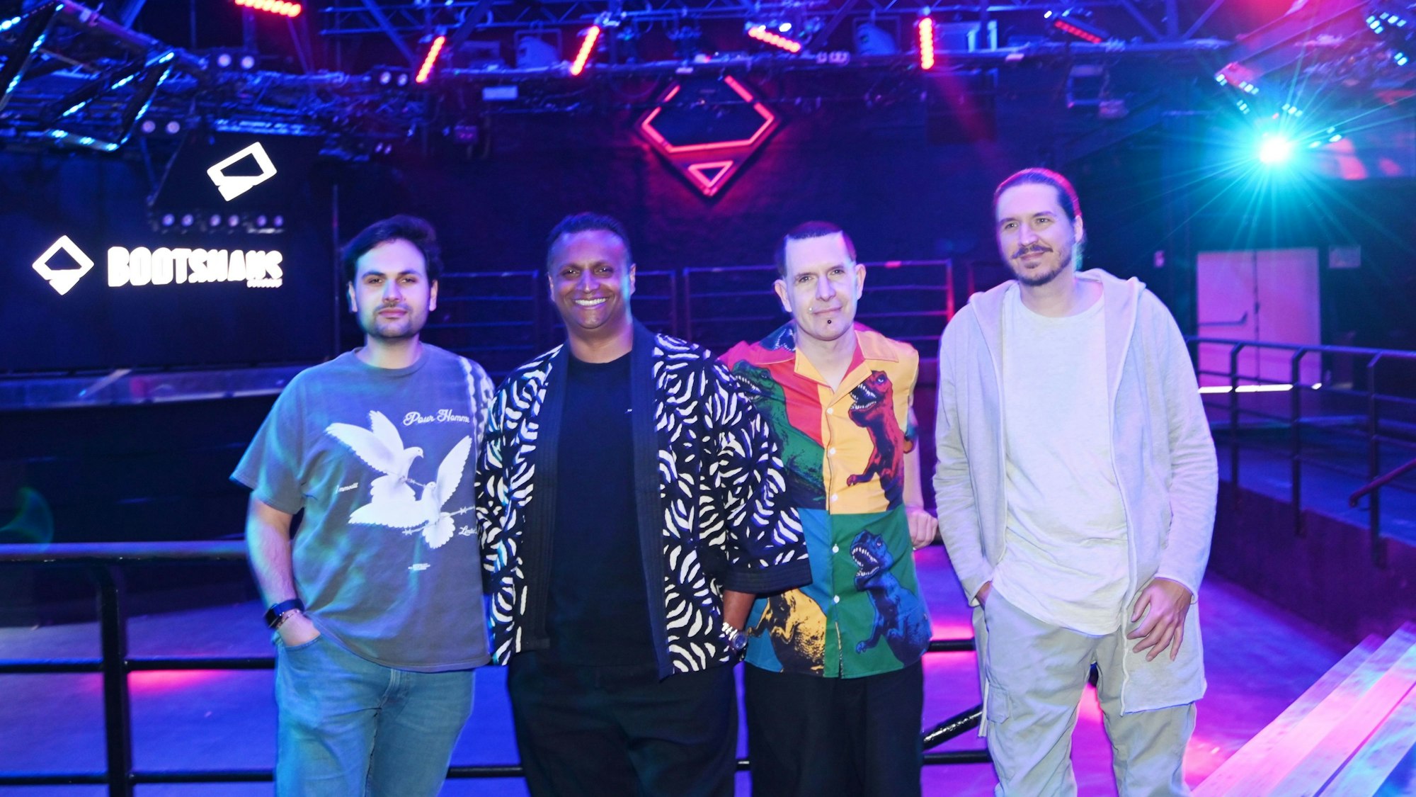 Das Team des Deutzer Clubs Bootshaus: Niclas Aigner, Tom Thomas, Uli Rauschenberger, Sacha Weber. (Archivbild)