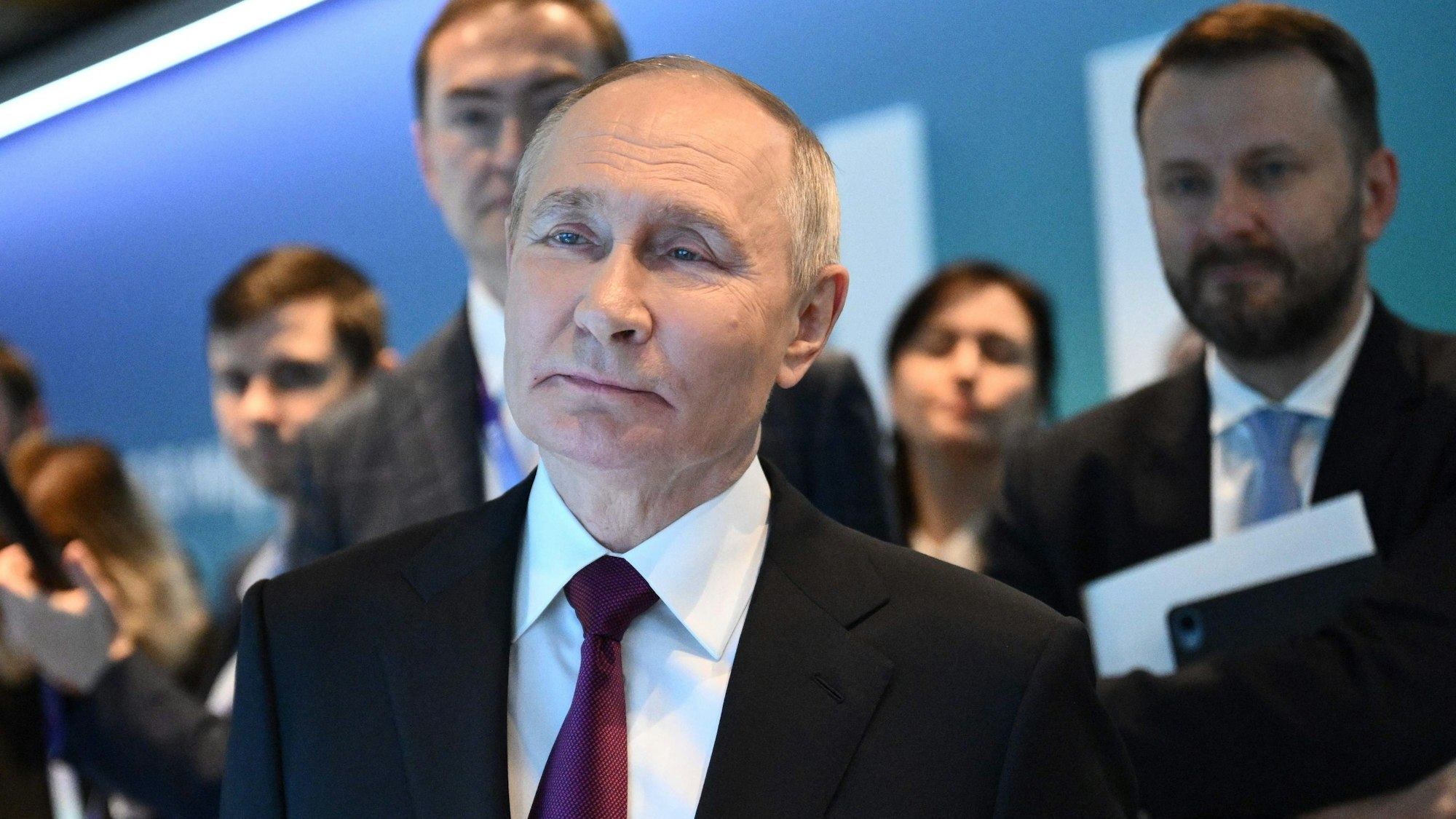 Russlands Präsident Wladimir Putin am 19. November in Moskau.