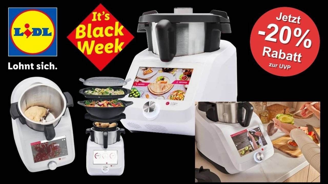 Lidl.de Onlineshop: Silvercrest Kitchen Tools Monsieur Cuisine smart SKMS 1200 A1 in der Küche.