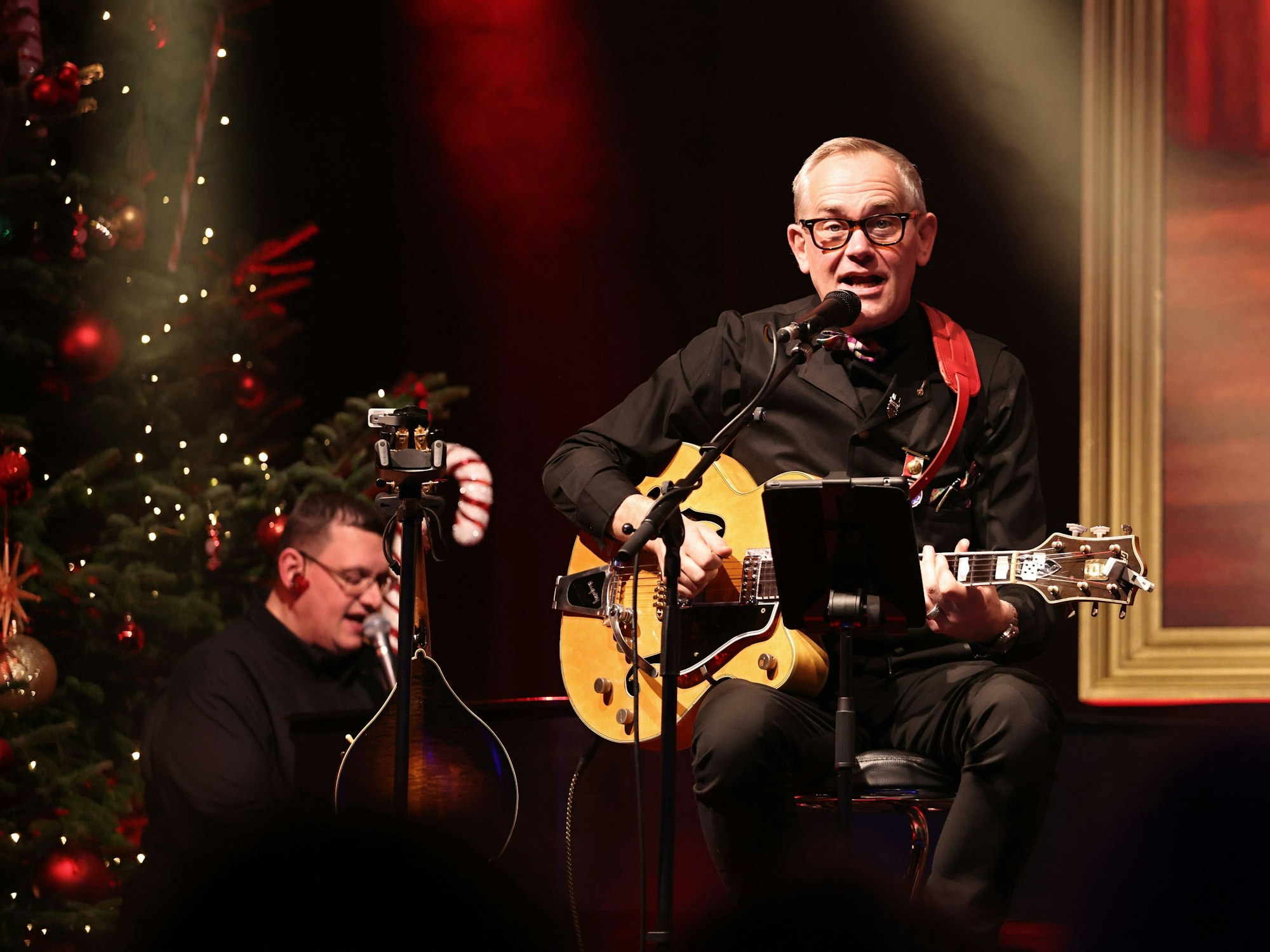 JP Weber bei der Herrengedeck-Show.