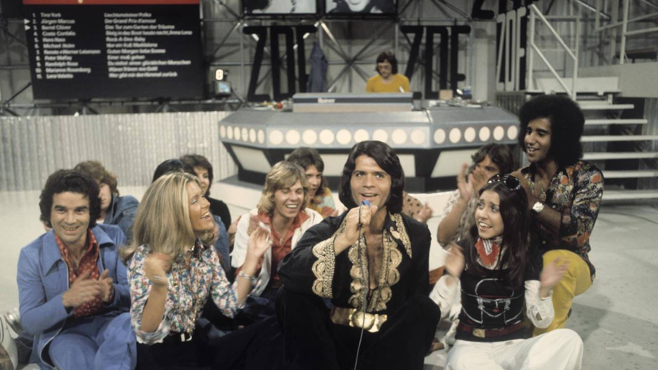Auftritt in der Hitparade (Juni 1974).