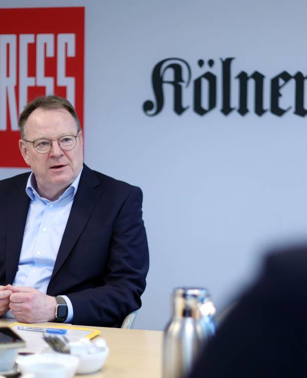 26.11.2025, Köln: Interview mit dem Oberbürgermeister Torsten Burmester. Foto: Martina Goyert